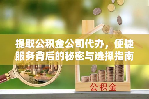 头城提取公积金公司代办，便捷服务背后的秘密与选择指南
