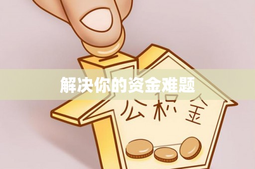 头城解决你的资金难题
