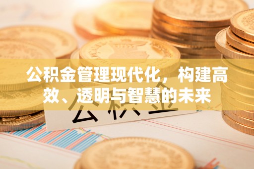 头城公积金管理现代化，构建高效、透明与智慧的未来