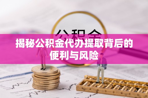 头城揭秘公积金代办提取背后的便利与风险