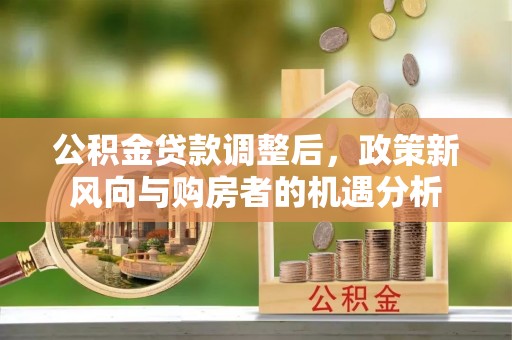 头城公积金贷款调整后，政策新风向与购房者的机遇分析