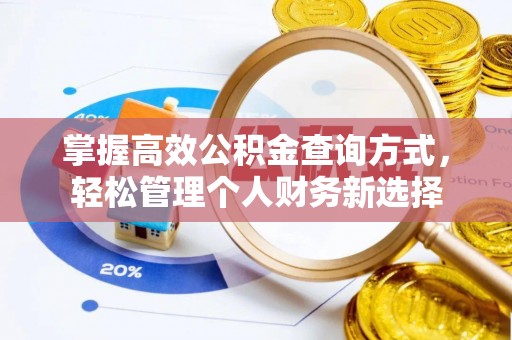 头城掌握高效公积金查询方式，轻松管理个人财务新选择