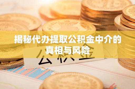 头城揭秘代办提取公积金中介的真相与风险