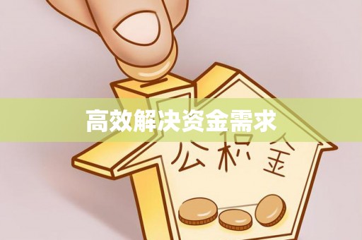 头城高效解决资金需求