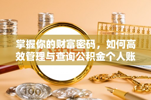 头城掌握你的财富密码，如何高效管理与查询公积金个人账户信息