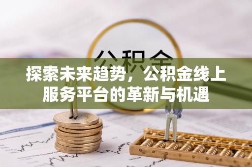头城探索未来趋势，公积金线上服务平台的革新与机遇