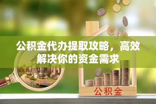 头城公积金代办提取攻略，高效解决你的资金需求